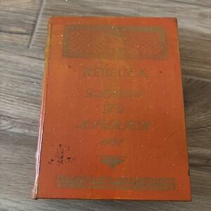 Vintiquewise Vintage Antique Book Storage Box Brown Wooden Trinket Fabric Lined